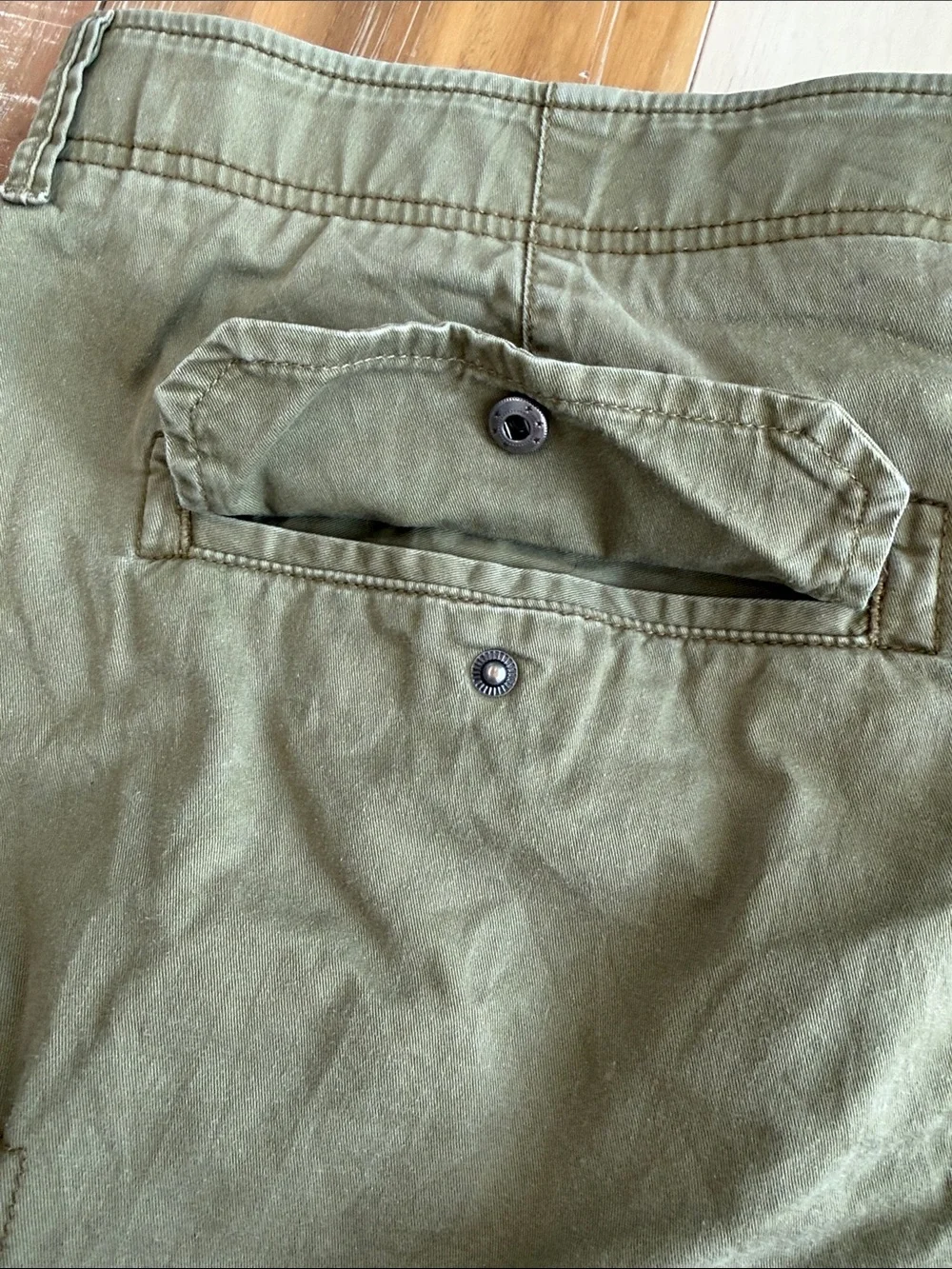 George Olive Cargo Shorts